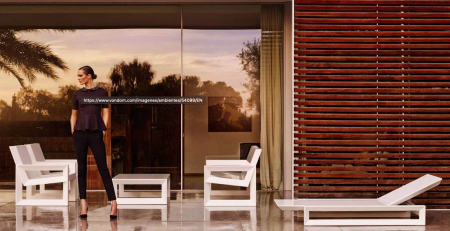 Masuta cafea Frame 120x80x35 cm rasina de polietilena, design modern, 54089 - Vondom [30]