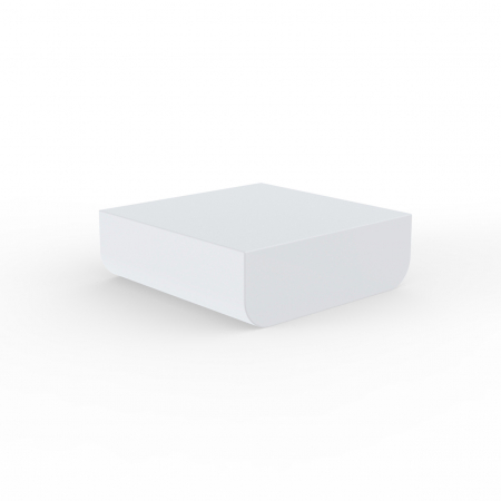Mese exterior - Masuta cafea iluminare LED Ulm, diverse finisaje, 82x82x27 cm, design modern, 54132 - Vondom