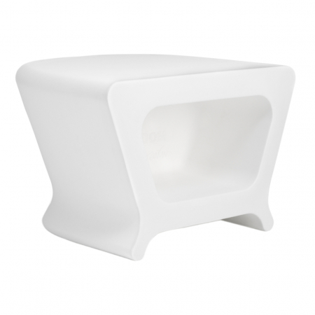 Masuta cafea/taburet exterior iluminare LED Pal 60x53x40 cm, rasina din polietilena, design modern, 51006 - Vondom [1]