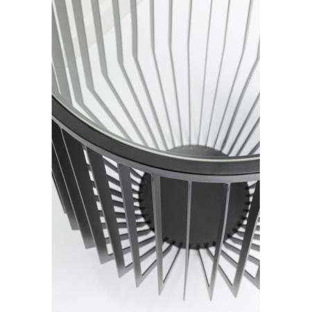 Măsuță Corinne 40x40x50 cm, Negru Vopsită în Câmp Electrostatic - Kare Design [1]