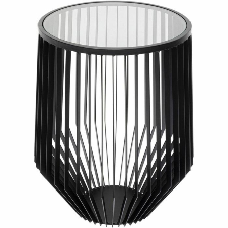 Living - Măsuță Corinne 40x40x50 cm, Negru Vopsită în Câmp Electrostatic - Kare Design