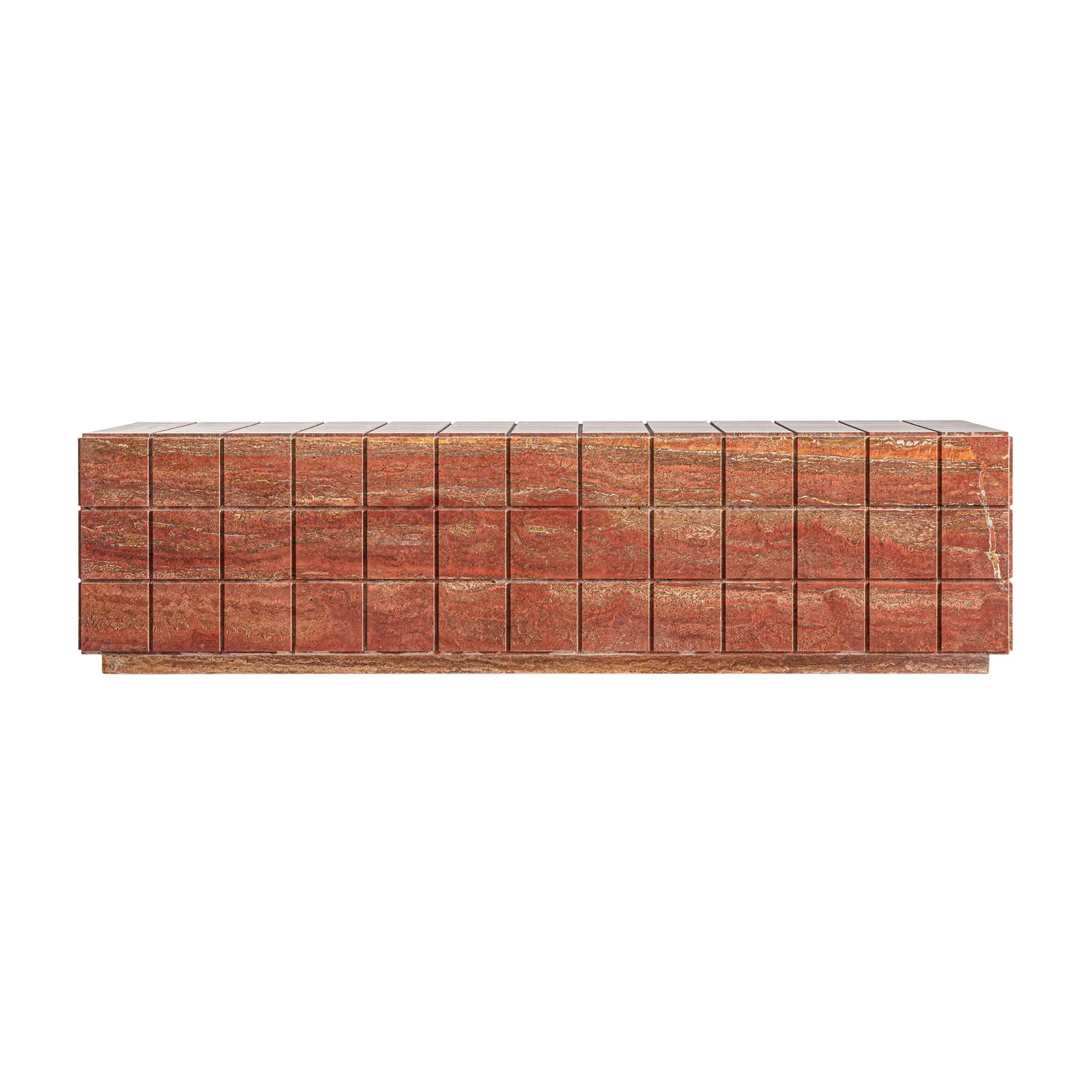 Masute de cafea - Masuta de Cafea 136x73x35 cm, Travertin Teracota - VicalHome VicalHome 39020