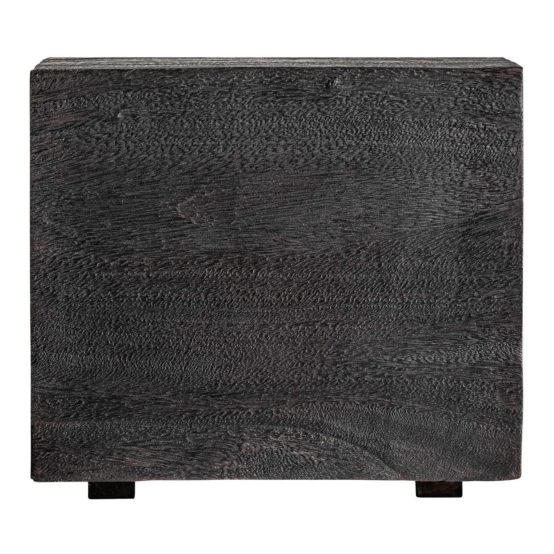 Masute de cafea - Masuta de Cafea 45x40x35 cm, Lemn de Suar Negru - VicalHome VicalHome 38657
