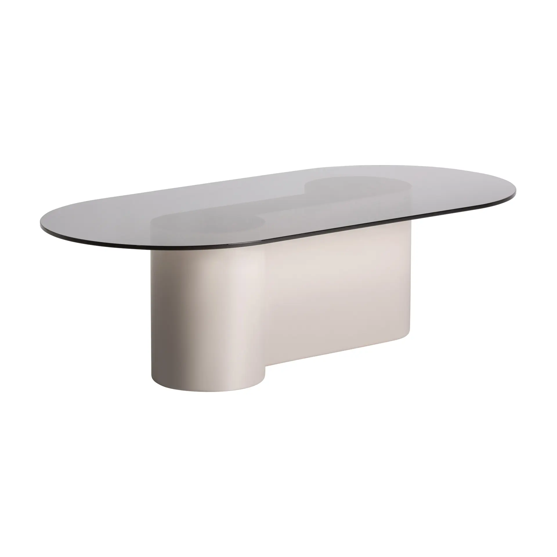 Masuta de Cafea Capitello 120x60x35 cm, Sticlă Securizata și Lemn MDF Negru - VicalHome VicalHome 38324 [1]