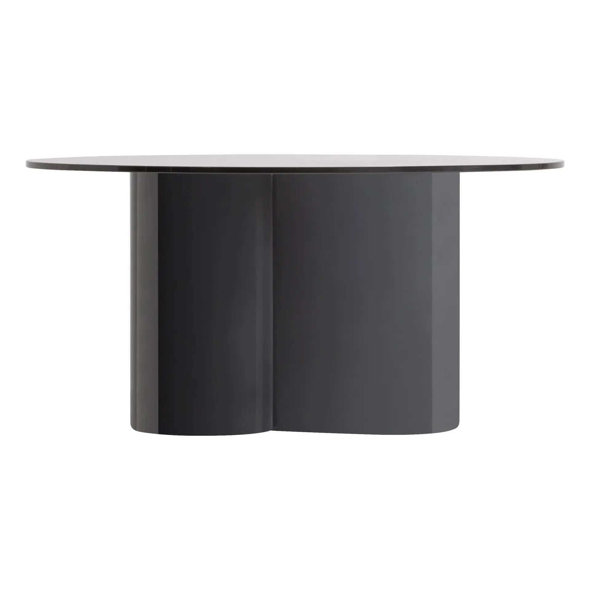 Masute de cafea - Masuta de Cafea Capitello 80x80x40 cm, Sticlă Securizata și Lemn MDF Negru - VicalHome VicalHome 38323