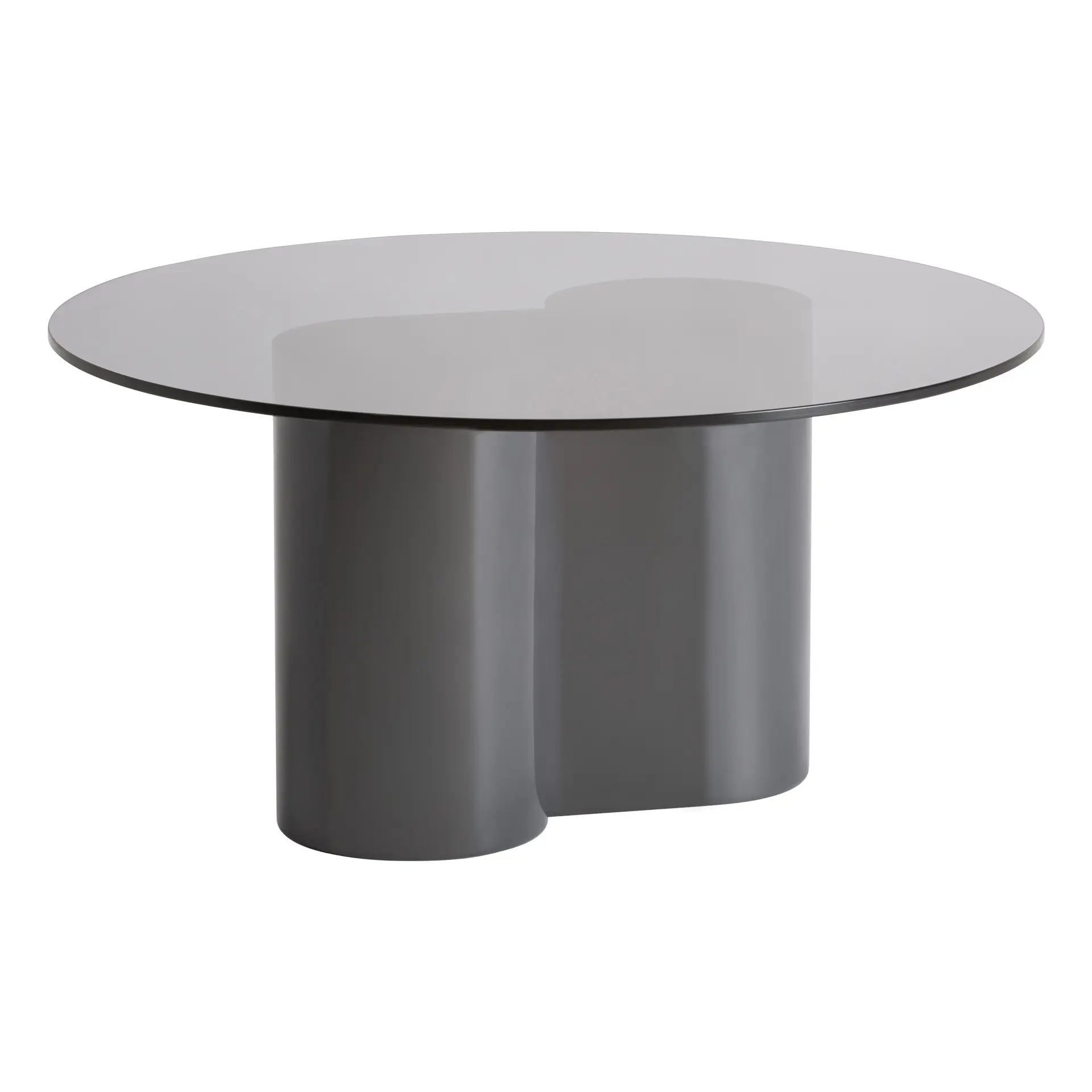 Masuta de Cafea Capitello 80x80x40 cm, Sticlă Securizata și Lemn MDF Negru - VicalHome VicalHome 38323 [1]