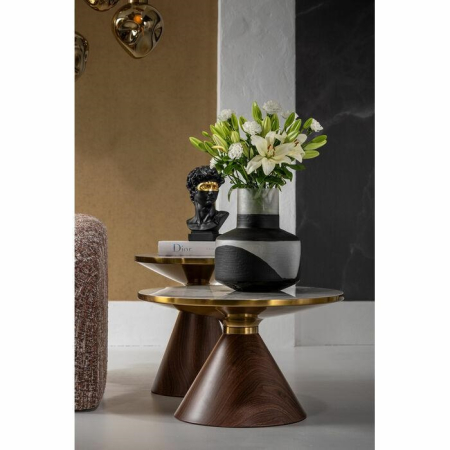 Măsuță de Cafea Cono Ceramic 70x70x42 cm - Kare Design [5]