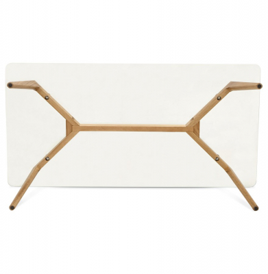 Masuta de cafea design SCARA 120x60 cm stejar masiv / sticla securizata, CT00410CL - Kokoon [10]