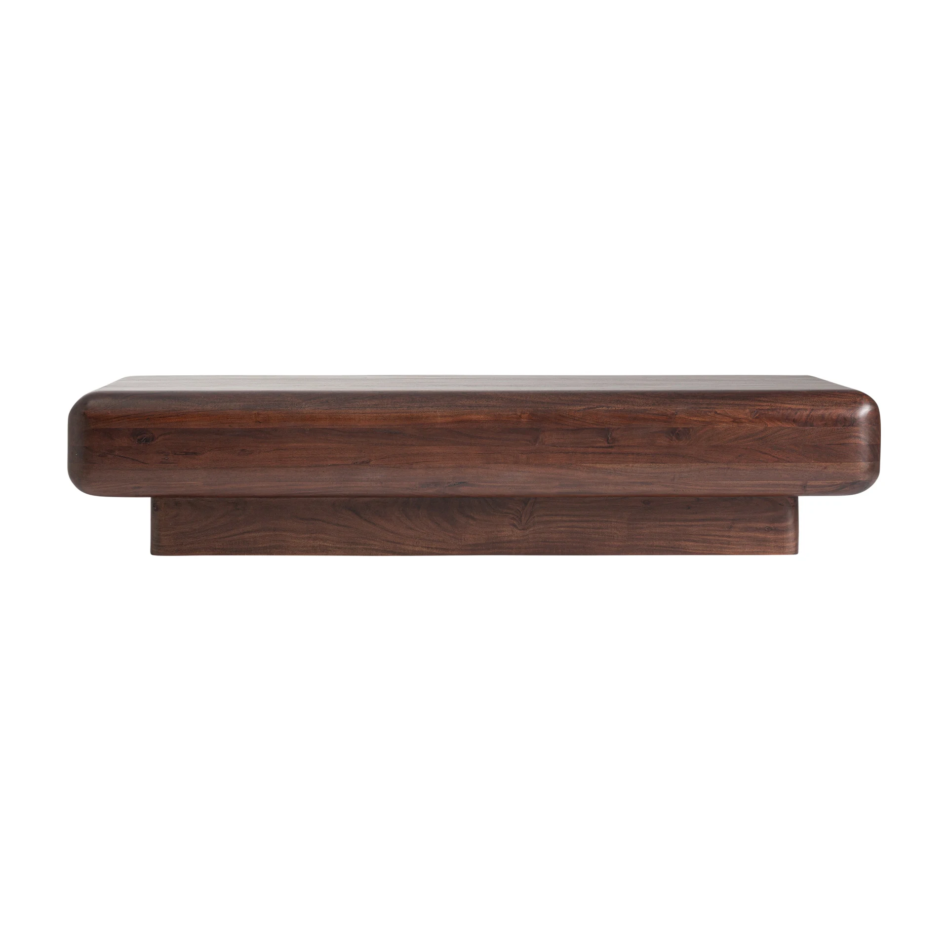 Produse - Masuta de Cafea din Lemn de Acacia, Maro, 160x80x34 cm, Stil Contemporan - VicalHome 37348