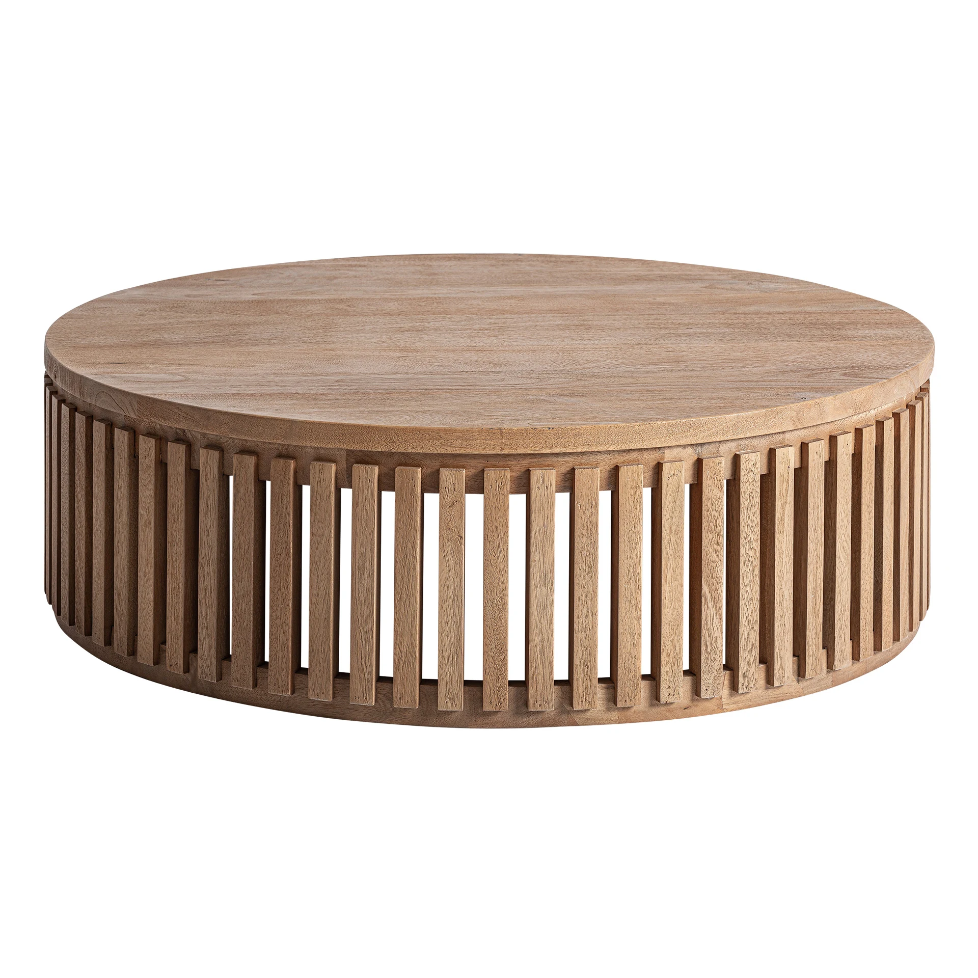 Masuta de Cafea din Lemn de Mango, Maro, 101x101x31 cm - VicalHome 37677 [3]
