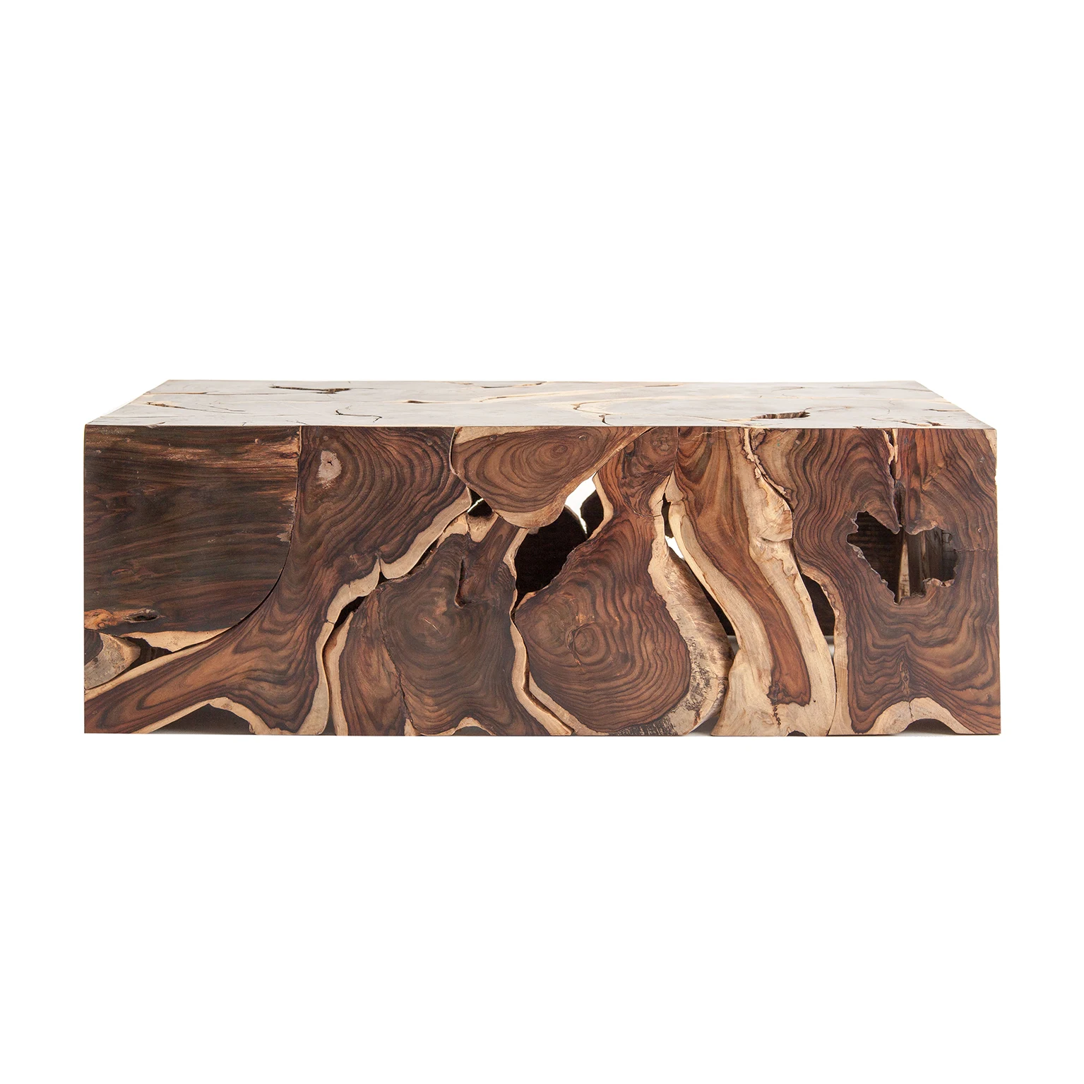 Masuta de Cafea din Lemn de Pasanie, Maro, 120x80x45 cm, Stil Etnic - VicalHome 23835 [0]