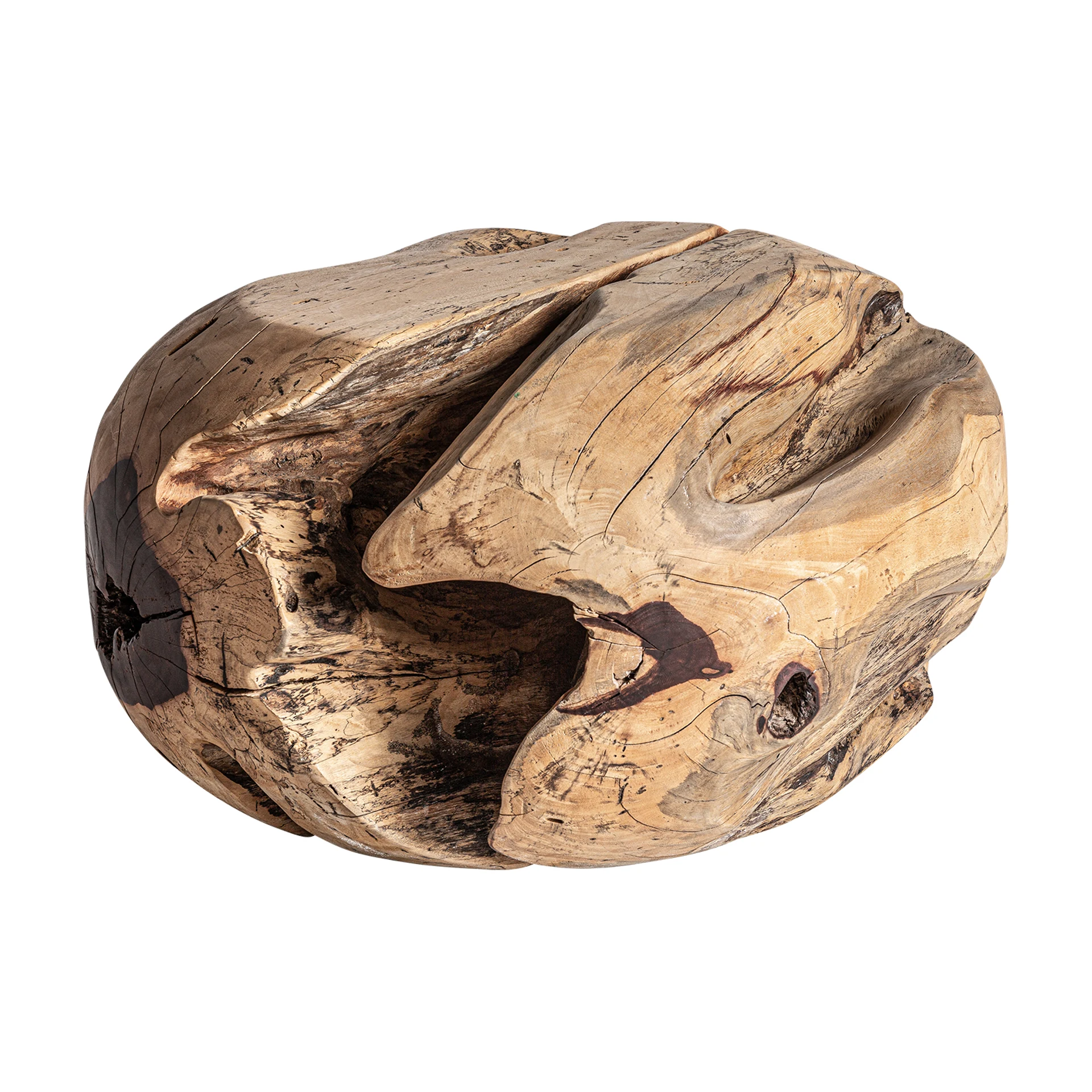 Masuta de Cafea din Lemn de Tamarind, Maro, 53x57x32 cm, Stil Etnic - VicalHome 32875 [13]