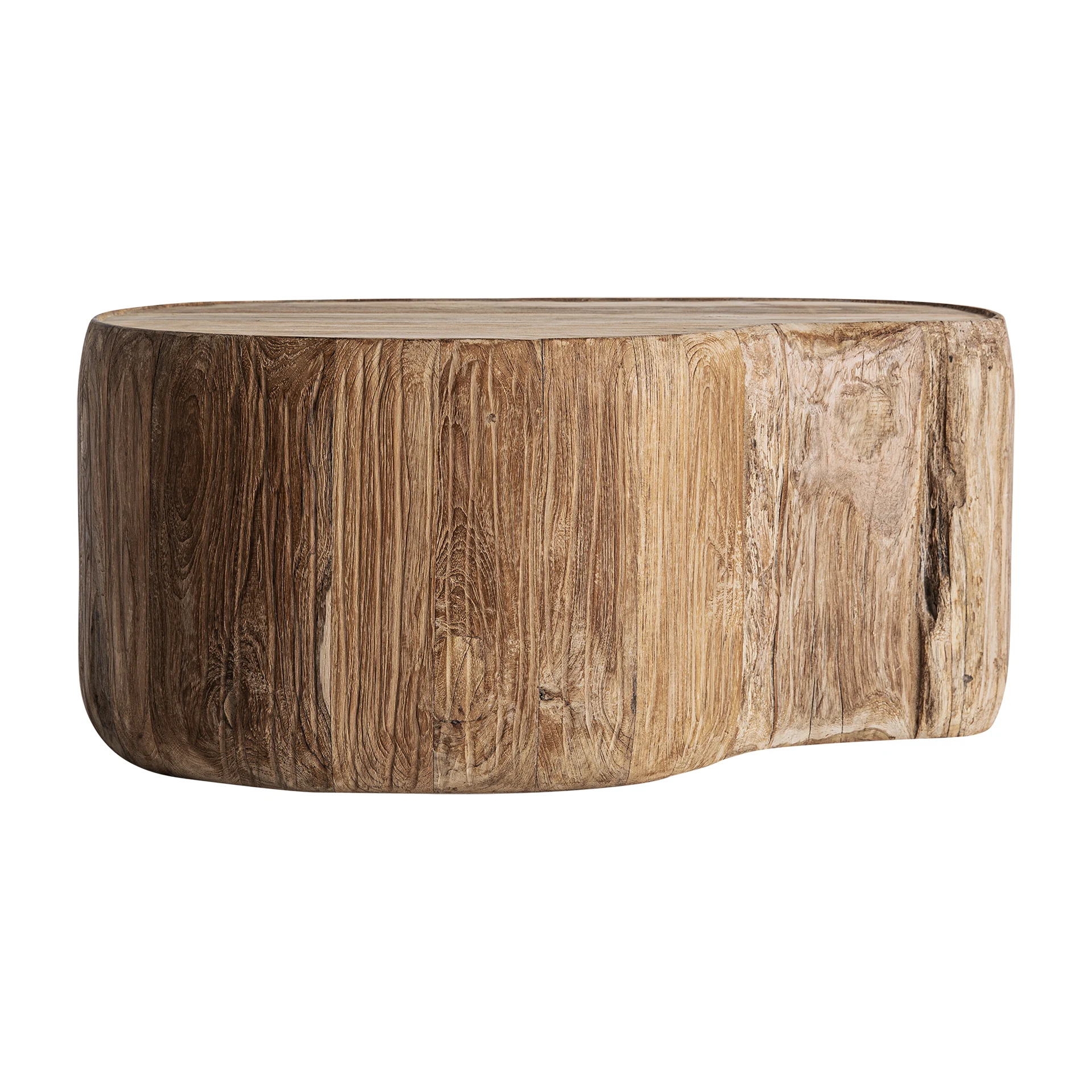 Produse - Masuta de Cafea din Lemn de Teak Reciclat, Maro Deschis, 90x60x40 cm - VicalHome 37668