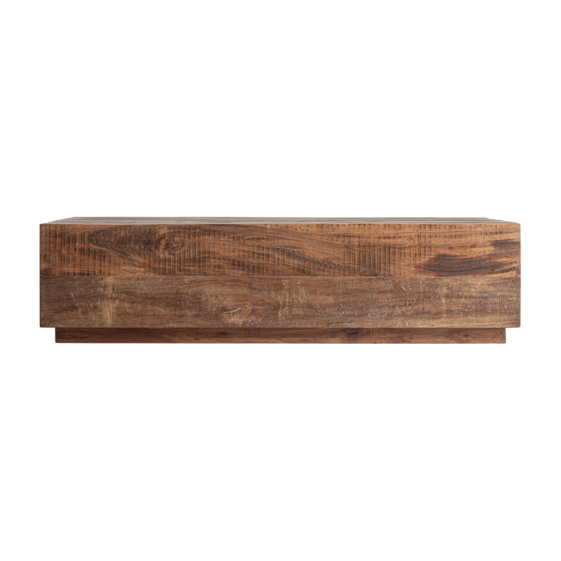 Produse - Masuta de Cafea din Lemn Recuperat, 150x70x40 cm, Stil Rustic - VicalHome 37392