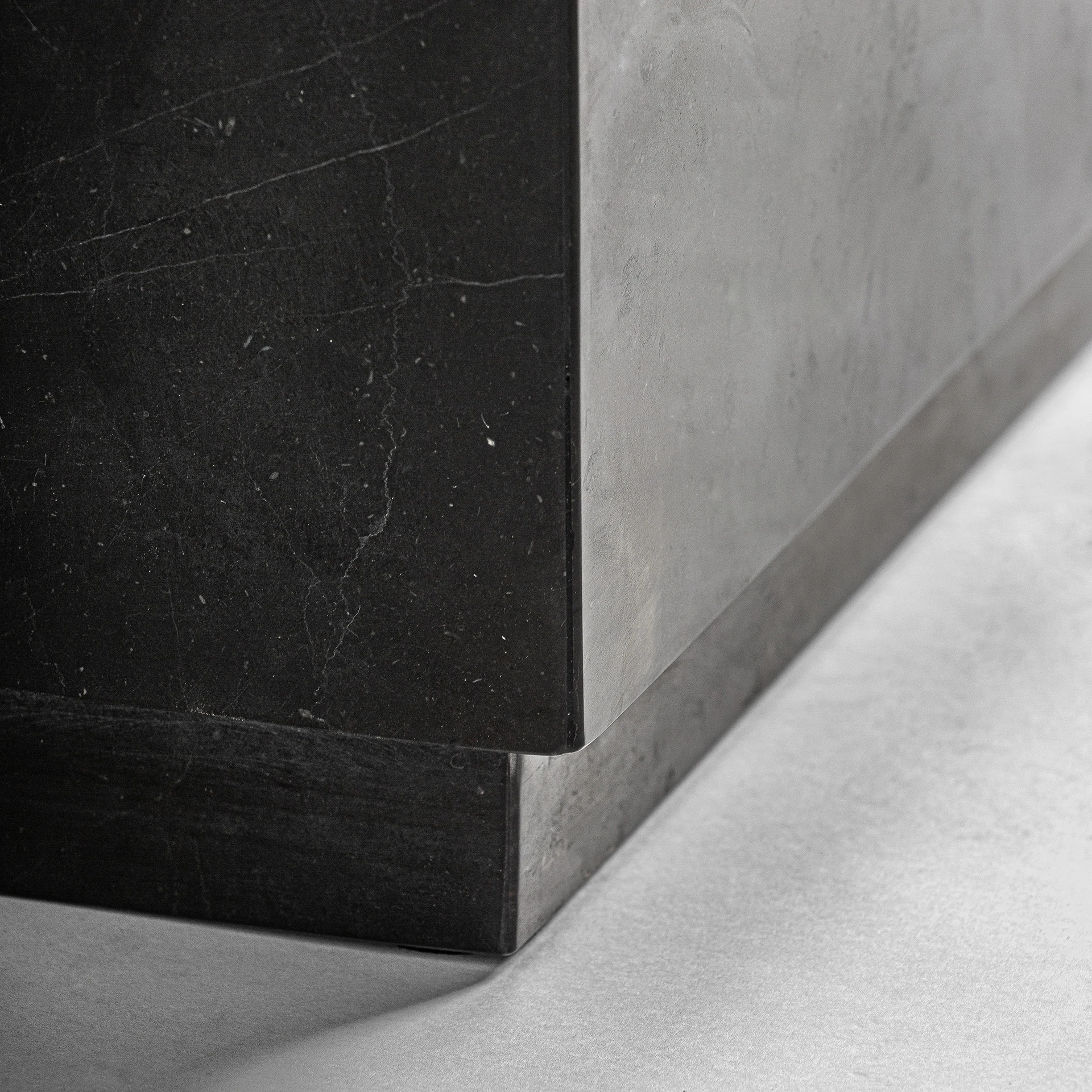 Masuta de Cafea din Marmura, Neagra, 120x60x35 cm - VicalHome 36367 [16]