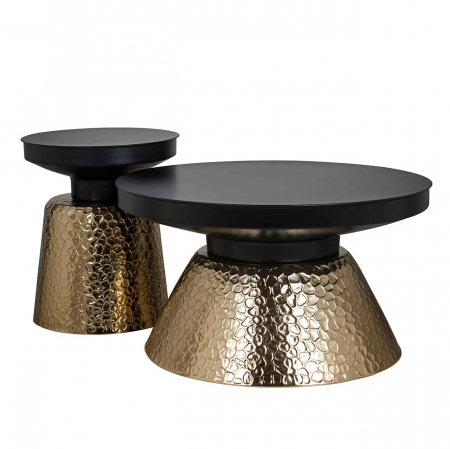 Măsuță de cafea Freddie (negru/aur), 825163 - Richmond Interiors [2]