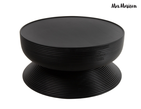 Măsuță de Cafea Lapis 76 75x75x36 cm, Negru - MaMaison [3]