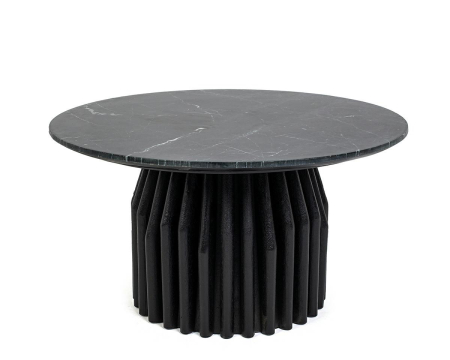 Produse - Măsuță de Cafea Levante 75x75x41 cm, Negru - MaMaison