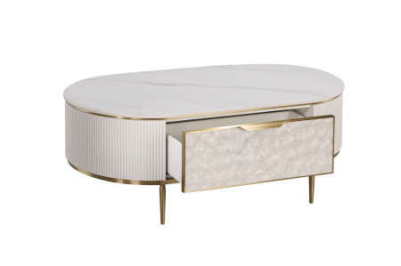 Măsuță de cafea Livin Hill ST907C, 2 Sertare - COMAD [2]