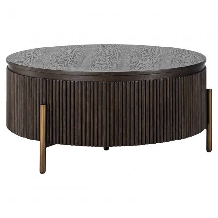 Produse - Măsuță de cafea Luxor 95√ò (maro), 7752 - Richmond Interiors
