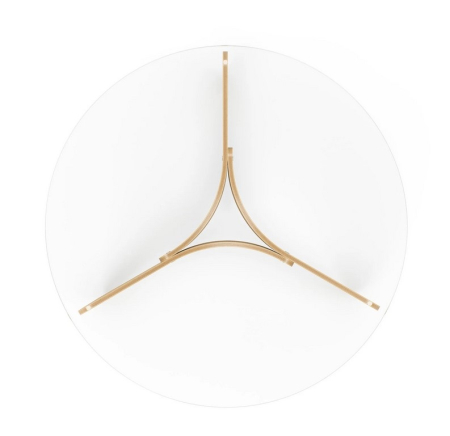 Măsuță de Cafea Madera 84x84x38 cm, Natural - Umbra [4]