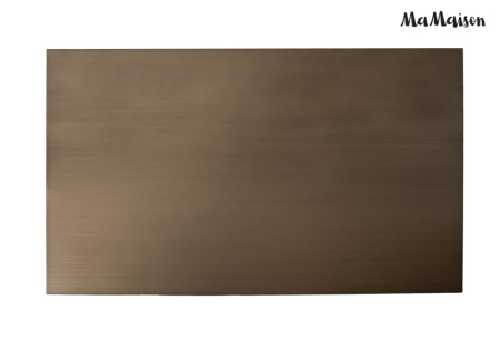 Măsuță de Cafea Vector 130x80x42,5 cm, Metal Aur Periat - MaMaison [4]