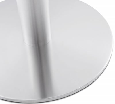 Masa cafea rotunda neagra Tyra 90 cm, picior central otel talpa subtire, CT00560BL - Kokoon [7]