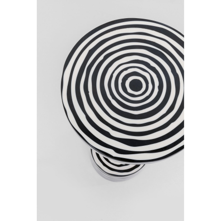 Măsuță Domero Swirl 25x25x50 cm, Vopsit Prin Pulbere - Kare Design [1]