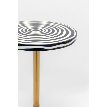 Măsuță Domero Swirl 25x25x50 cm, Vopsit Prin Pulbere - Kare Design [2]