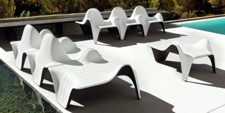Masuta exterior F3 75x90x51 cm, rasina de polietilena, diverse finisaje, 60002 - Vondom [36]