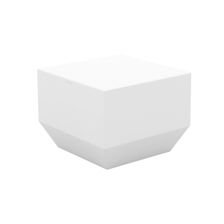 Mese exterior - Masuta exterior iluminare LED Vela, diverse finisaje, 40x40x30 cm, design modern, 54041 - Vondom