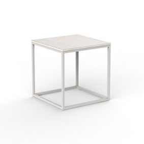 Masuta exterior patrata diverse finisaje Suave 40x40x40 cm, blat HPL/DEKTON®, cadru aluminiu, 44310 - Vondom [2]
