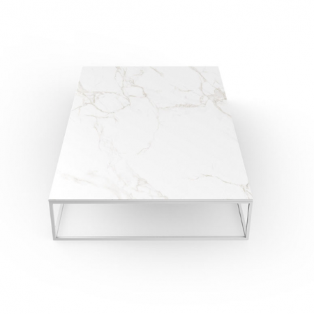 Masuta exterior premium diverse finisaje Pixel 160x100x25 cm, blat HPL/DEKTON®, cadru aluminiu, 44319M KELYA - Vondom [5]