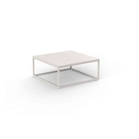 Masuta exterior premium patrata diverse finisaje Pixel 60x60x25 cm, blat HPL/DEKTON®, cadru aluminiu, 44316B - Vondom [2]