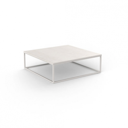 Masuta exterior premium patrata diverse finisaje Pixel 80x80x25 cm, blat HPL/DEKTON®, cadru aluminiu, 44317 - Vondom [2]