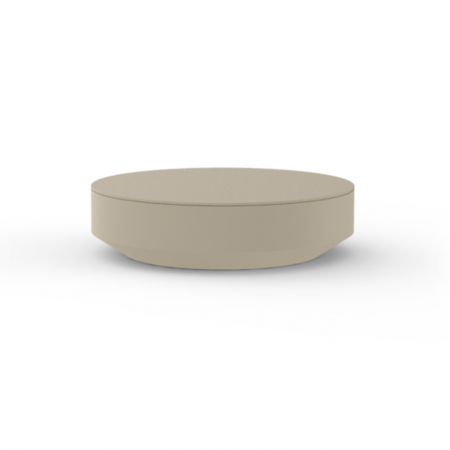 Mese exterior - Masuta exterior rotunda cu/fara iluminare LED Vela, diverse finisaje, Ø 120 cm, design modern, 54031 - Vondom