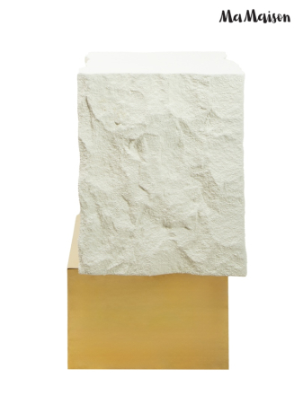 Măsuță Gilda 45 47x40x66 cm, Bej; Auriu - MaMaison [5]