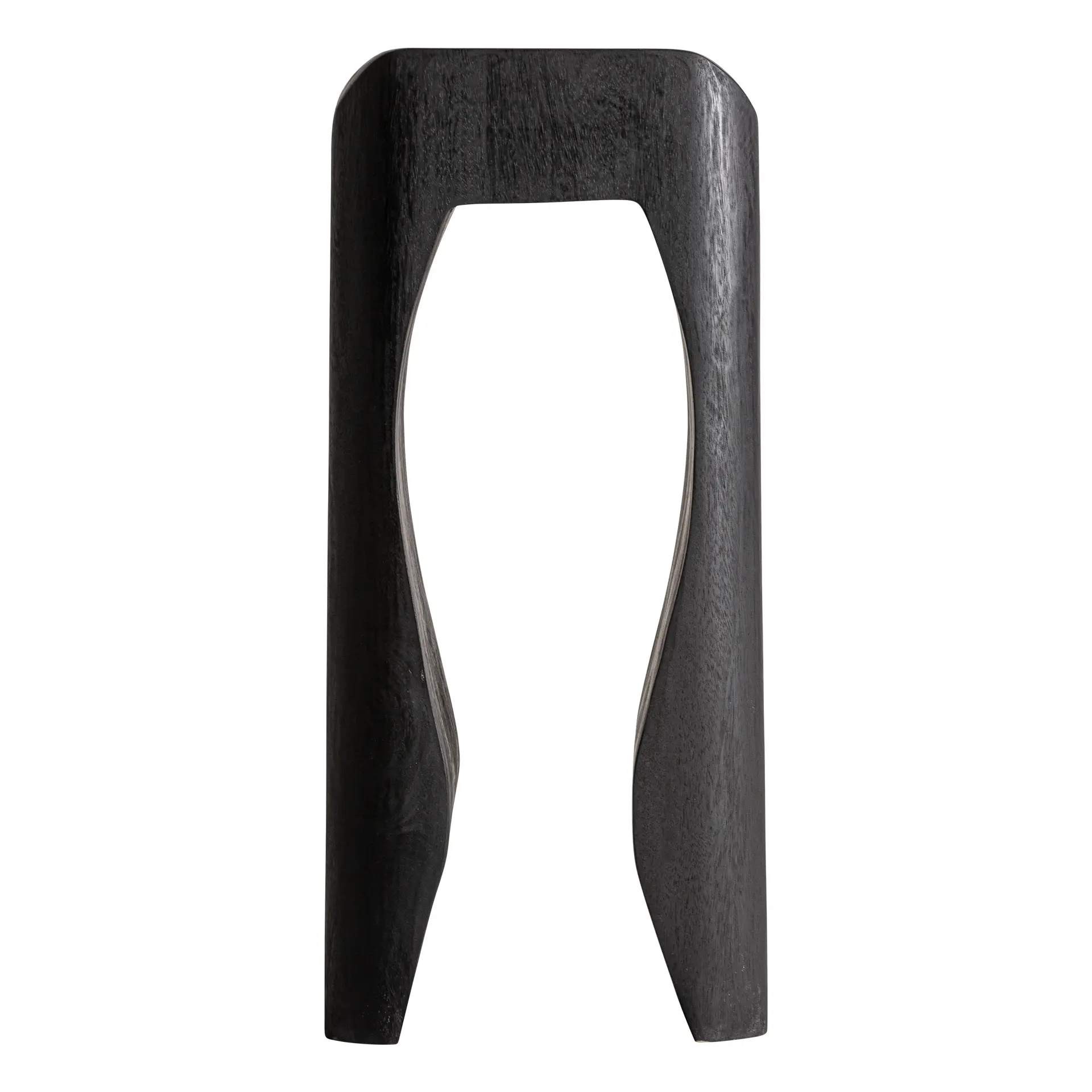 Mese laterale - Masuta Laterala 40x40x91 cm, Lemn de Suar Negru - VicalHome VicalHome 38659
