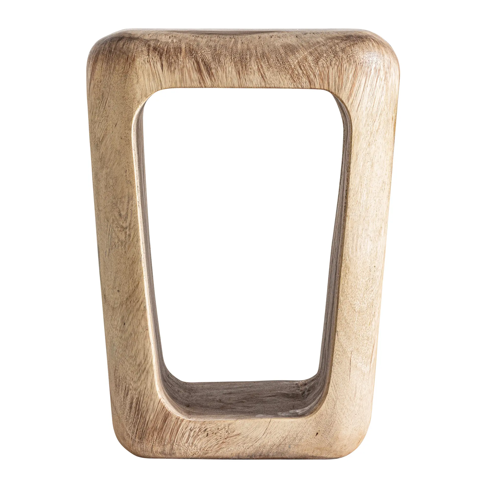 Mese laterale - Masuta Laterala 45x40x60 cm, Lemn de Suar Maro Deschis - VicalHome VicalHome 38661