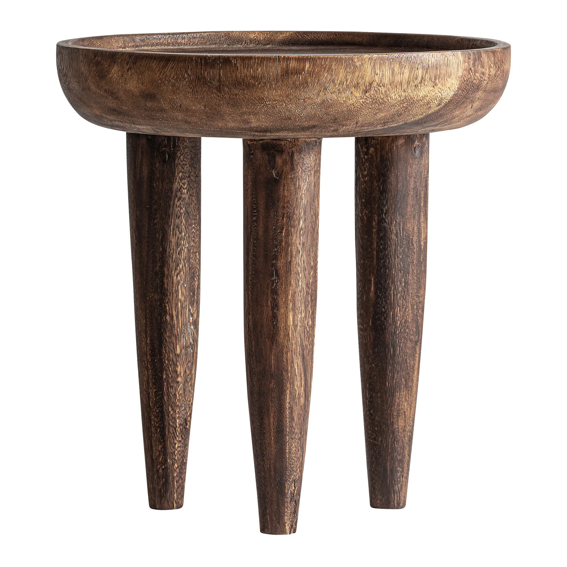 Mese laterale - Masuta Laterala 47x47x50 cm, Lemn de Suar Maro - VicalHome VicalHome 38652