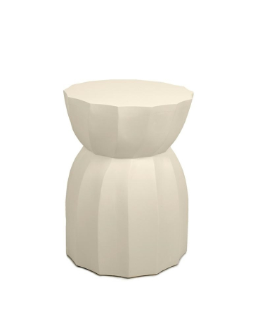 Produse - Măsuță Laterală Rolling 35x35x46 cm, Bej - MaMaison