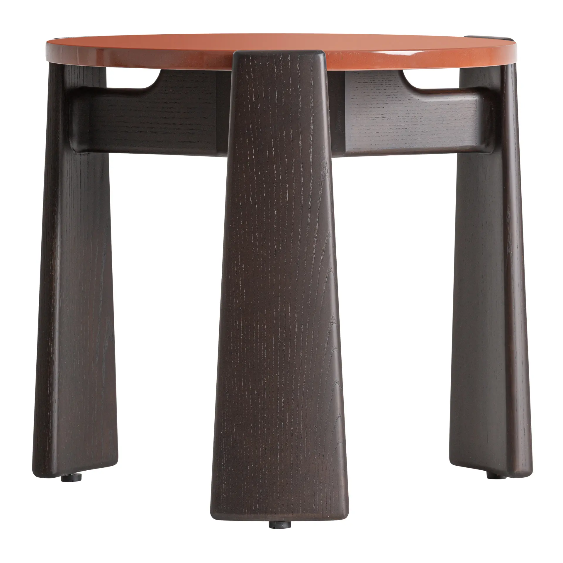 Living - Masuta Laterala Slanic 47x47x44 cm, Lemn MDF și Lemn de Frasin Maro - VicalHome VicalHome 38207