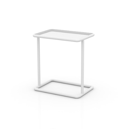 Masuta pentru canapea exterior premium Kes 50x35x55 cm, din otel inoxidabil, 64009 - Vondom