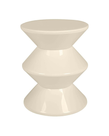 Produse - Măsuță Turn 35x35x45 cm, Polipropilenă Bej - King Home
