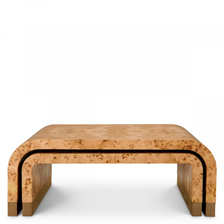   Mese de cafea Quinton furnir de mappa burl maro deschis set de 3 119325 EICHHOLTZ [7]