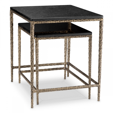   Mese laterale Ferndale din granit negru set de 2 118213 EICHHOLTZ [2]