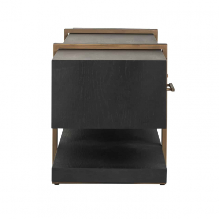 Mobilier TV Cambon 3 sertare (cafea închisă), 7803 - Richmond Interiors [1]