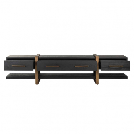 Mobilier TV Cambon 3 sertare (cafea închisă), 7803 - Richmond Interiors [4]