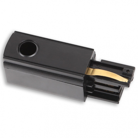 Accesorii - Modul de alimentare dreapta negru/alb pentru sina aplicata Track, MHT1-C/R-BK - Maxlight