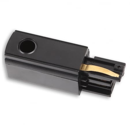 Accesorii - Modul de alimentare stanga negru/alb pentru sina aplicata Track, MHT1-C/L-BK - Maxlight
